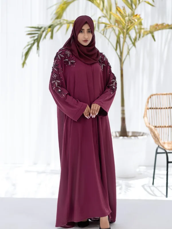 Floral Majesty Abaya